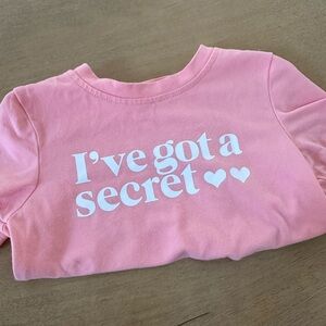 Toddler Pregnancy Announcement Tee - 2T